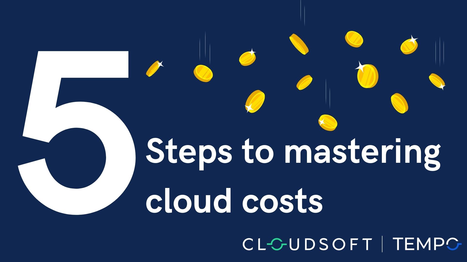 Steps To Mastering Cloud Costs